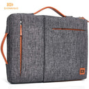 Multi-use Strap Laptop Sleeve Bag With Handle For 10" 13" 14" 15.6" 17" Inch Laptop Shockproof Computer Notebook Bag,Grey