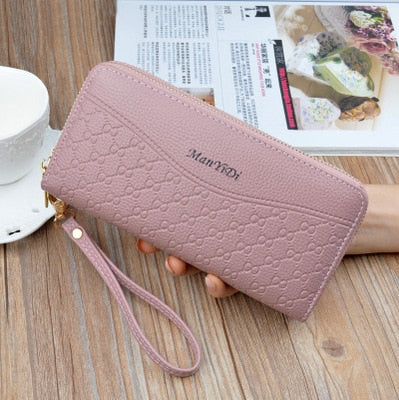 Women's Wallets Short Money Purses Solid Color Coin Purse Multifunctional  Credit Card Holder Case Large Capacity Students Pouch - AliExpress