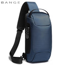 Anti-theft Men's Crossbody bag Waterproof shoulder Bags USB Charging Bag