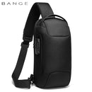 Anti-theft Men's Crossbody bag Waterproof shoulder Bags USB Charging Bag