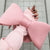 2022 New Spring Summer Woman New Personality Pink Color Spliced Bow Many Wear Methods Handbag All Match Evening Clutch Bags Cute